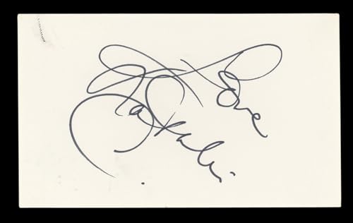 Natalie Cole "Love" Authentic Signed 3x5 Index Card Autographed BAS #BL96711