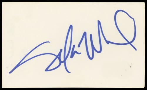 Sela Ward Sisters Authentic Signed 3x5 Index Card Autographed BAS #BN89175