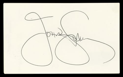 John Stamos Full House Authentic Signed 3x5 Index Card Autographed BAS #BL98527