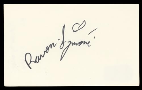 Raven Symone That's So Raven Authentic Signed 3x5 Index Card BAS #BL98781