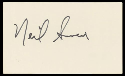 Neil Simon Barefoot in the Park Authentic Signed 3x5 Index Card BAS #BL98573