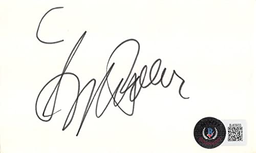 Sydney Pollack Tootsie Authentic Signed 3x5 Index Card Autographed BAS #BJ63933