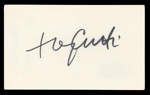 Tony Curtis Some Like It Hot Authentic Signed 3x5 Index Card BAS #BL98539
