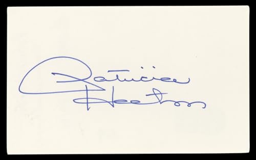 Patricia Heaton Everybody Loves Raymond Signed 3x5 Index Card BAS #BL96351