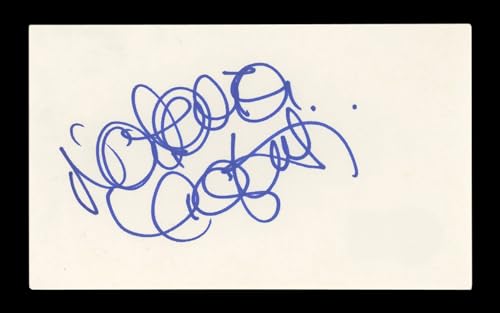 Natalia Cigliuti Saved By The Bell Authentic Signed 3x5 Index Card BAS #AD70173