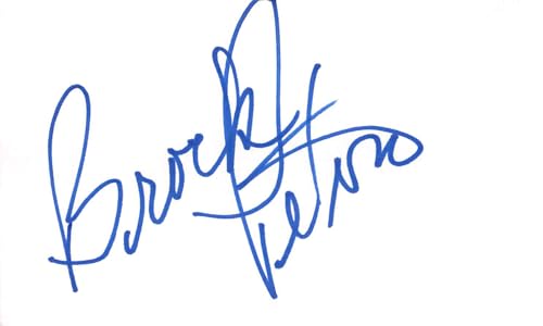 Brock Peters Star Trek VI Authentic Signed 3x5 Index Card BAS #BL96219