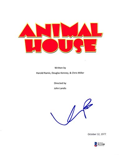 Kevin Bacon Authentic Signed Animal House Movie Script Cover BAS #H13280