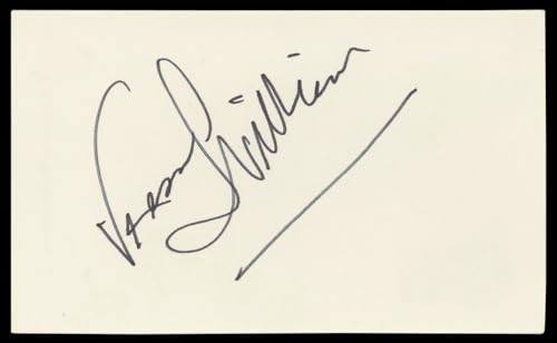 Vanessa Williams Desperate Housewives Signed 3x5 Index Card BAS #BM58667