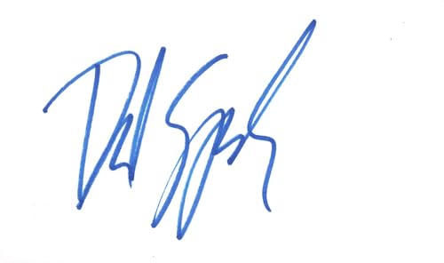David Spade Joe Dirt Authentic Signed 3x5 Index Card Autographed BAS #BL96307