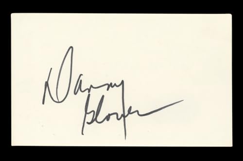 Danny Glover Lethal Weapon Signed 3x5 Index Card Autographed BAS #BL96621