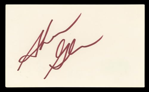 Sharon Gless Cagney & Lacey Authentic Signed 3x5 Index Card BAS #BL96844