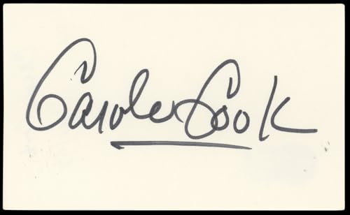 Carole Cook American Gigolo Authentic Signed 3x5 Index Card BAS #BN89217