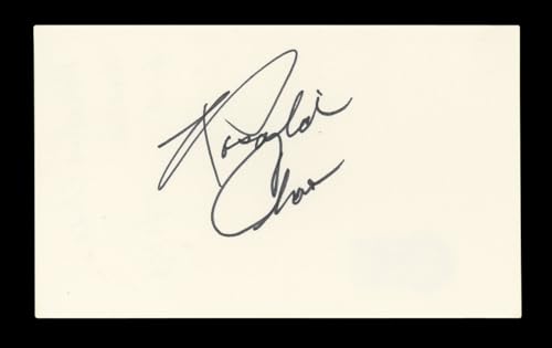 Rosalind Chao Star Trek Authentic Signed 3x5 Index Card Autographed BAS #AD70158