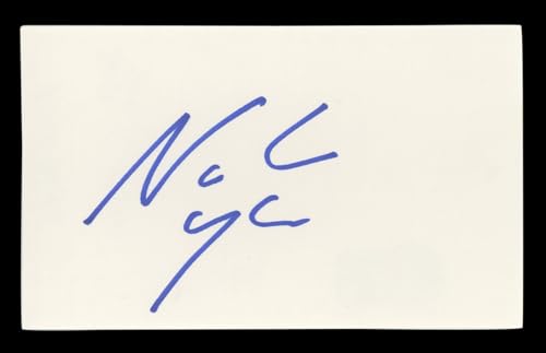 Noah Wyle ER Authentic Signed 3x5 Index Card Autographed BAS #BL96405