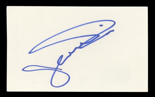 Jeremy Piven Entourage Authentic Signed 3x5 Index Card Autographed BAS #BL96456