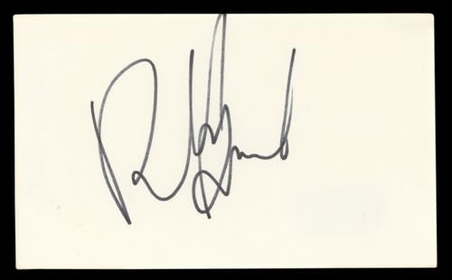Richard Grieco If Looks Could Kill Authentic Signed 3x5 Index Card BAS #BL96850