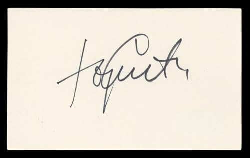 Tony Curtis Some Like It Hot Authentic Signed 3x5 Index Card BAS #BL98534