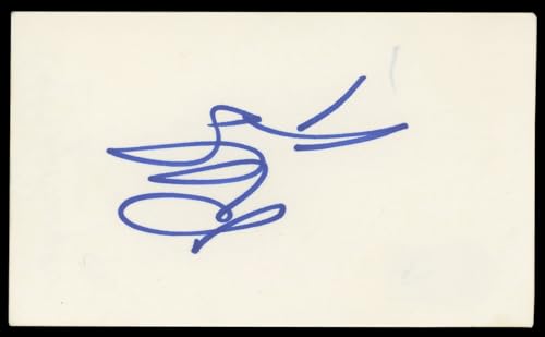 Robby Krieger The Doors Authentic Signed 3x5 Index Card Autographed BAS #BM56965
