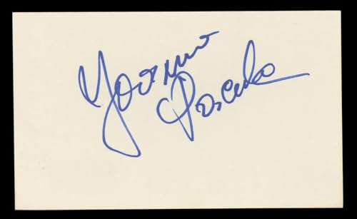 Joanna Pacuła Tombstone Authentic Signed 3x5 Index Card Autographed BAS #BL98846
