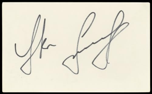 Yakov Smirnoff Night Court Authentic Signed 3x5 Index Card BAS #BL98608