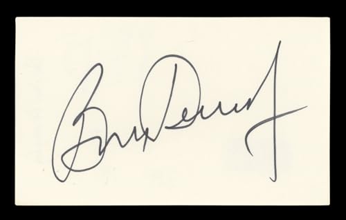 Brian Dennehy First Blood Authentic Signed 3x5 Index Card BAS #BL96702