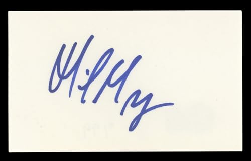 Mike Myers Austin Powers Authentic Signed 3x5 Index Card BAS #BL98634