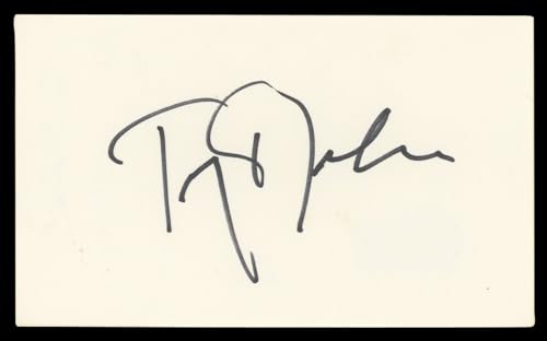 Tony Donahue A Summer Place Authentic Signed 3x5 Index Card BAS #BL96797