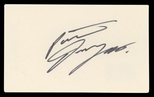Patrick Dempsey Grey's Anatomy Authentic Signed 3x5 Index Card BAS #BL98499
