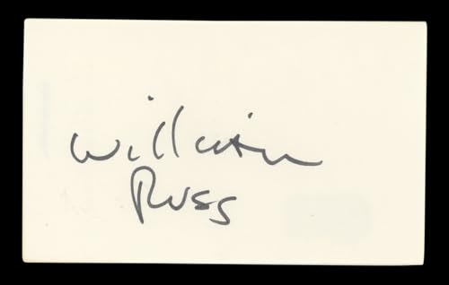 William Russ Boy Meets World Signed 3x5 Index Card Autographed BAS #AD70233