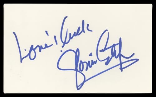 Gloria Estefan Miami Sound Machine Authentic Signed 3x5 Index Card BAS #BL98523