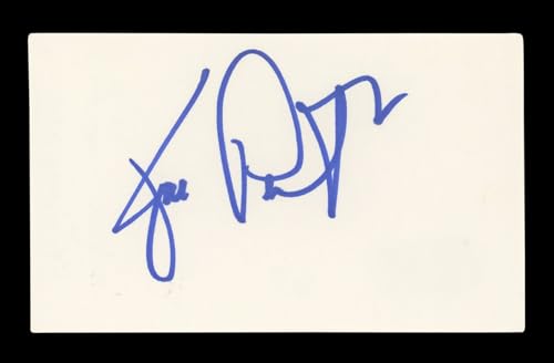 Joe Pantoliano The Sopranos Authentic Signed 3x5 Index Card BAS #BL96445