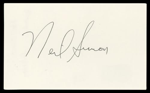 Neil Simon Barefoot in the Park Authentic Signed 3x5 Index Card BAS #BL98574