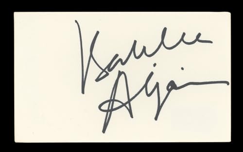 Isabelle Adjani Possession Signed 3x5 Index Card Autographed BAS #BM57040