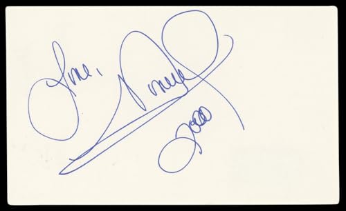 Monica Arnold Big Momma's House "Love" Signed 3x5 Index Card BAS #BL98910