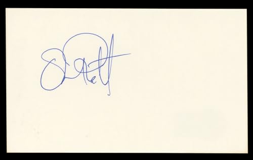 Oliver Platt The Three Musketeers Authentic Signed 3x5 Index Card BAS #BL98859