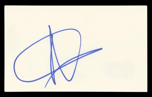 Andy García Ocean's 11 Authentic Signed 3x5 Index Card Autographed BAS #BL98547