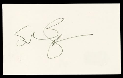 Susan Sarandon Thelma & Louise Authentic Signed 3x5 Index Card BAS #BL98530