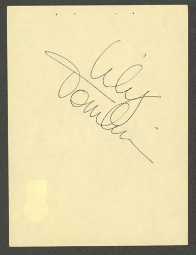 Lily Tomlin 9 to 5 Authentic Signed 4.5x6 Cut Signature Autographed BAS #BN29246