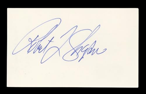 Robert Shapiro Authentic Signed 3x5 Index Card Autographed BAS #BL96606