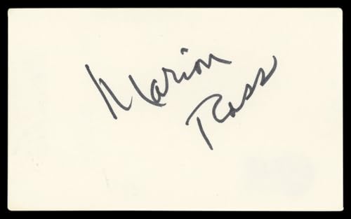Marion Ross Happy Days Authentic Signed 3x5 Index Card Autographed BAS #BL96347