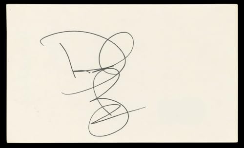 Diedrich Bader Napoleon Dynamite Authentic Signed 3x5 Index Card BAS #BL96945