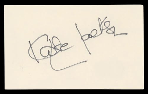 Kate Jackson Charlie's Angels Authentic Signed 3x5 Index Card BAS #BL96908