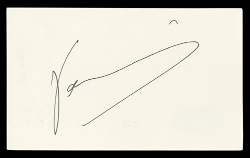 Yanni Musician Authentic Signed 3x5 Index Card Autographed BAS #BL98476