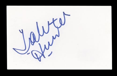 Tab Hunter Damn Yankees Authentic Signed 3x5 Index Card Autographed BAS #AD70214