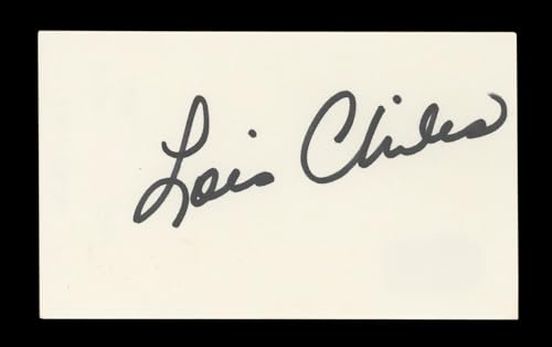 Lois Chiles Moonraker Authentic Signed 3x5 Index Card Autographed BAS #AD70176