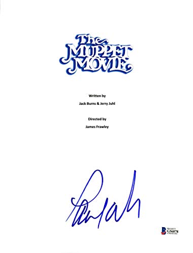 Paul Williams Authentic Signed The Muppet Movie Movie Script Cover BAS #G56878
