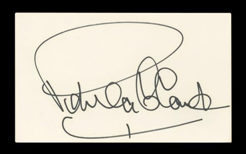 Petula Clark Goodbye, Mr. Chips Signed 3x5 Index Card Autographed BAS #AD70171