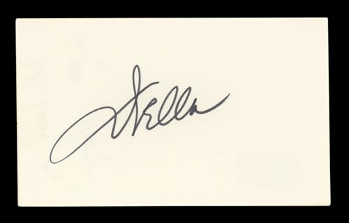 Della Reese Singer Authentic Signed 3x5 Index Card Autographed BAS #AD70271