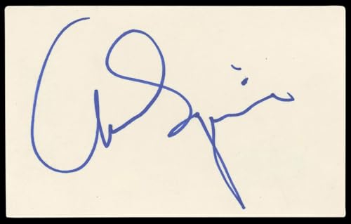 Chris Squire Authentic Signed 3x5 Index Card Autographed BAS #BL96884