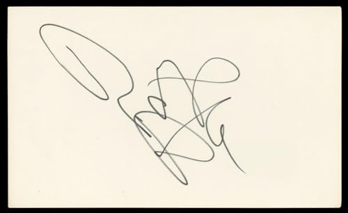 Robert Blake In Cold Blood Signed 3x5 Index Card Autographed BAS #AD70419